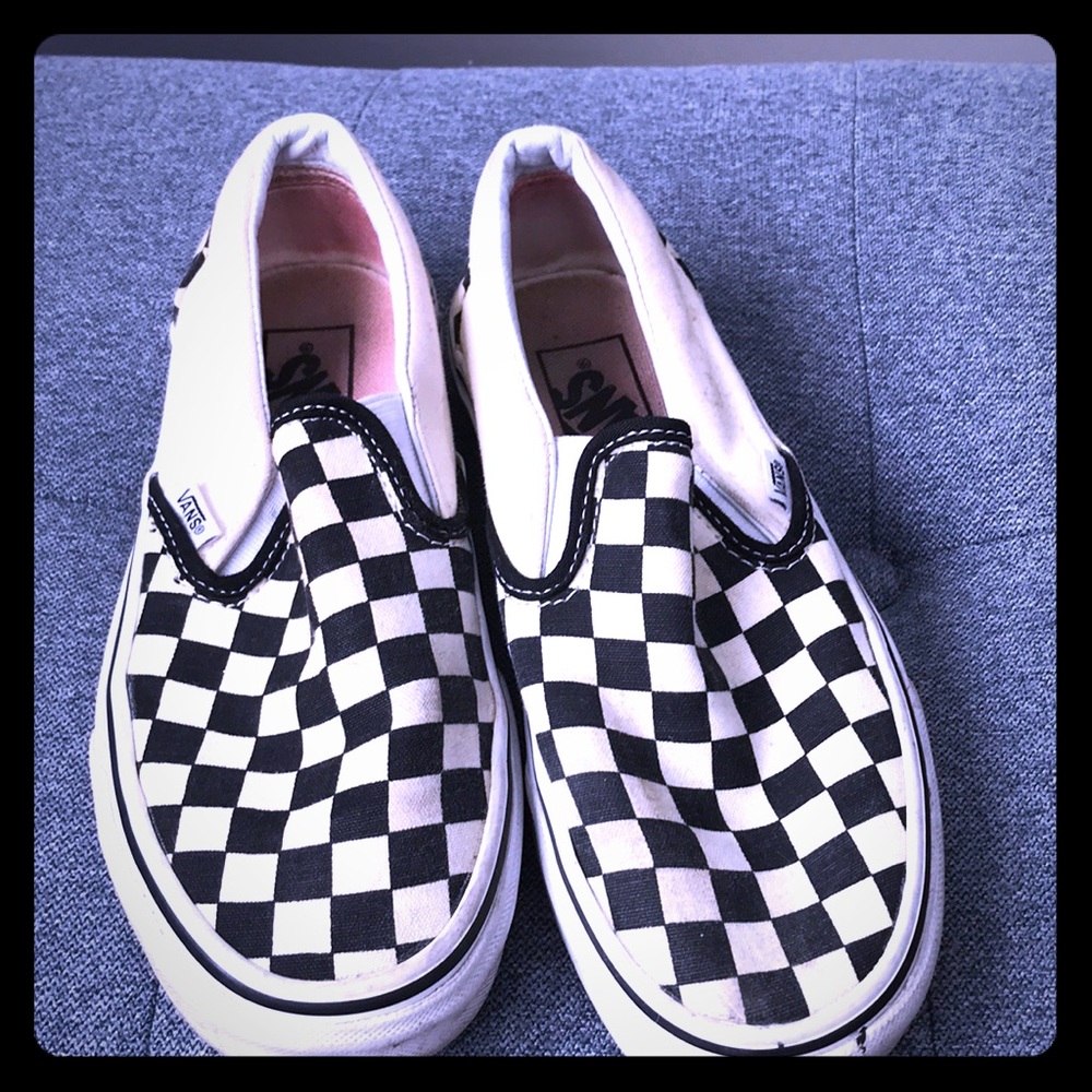 Checkered vans